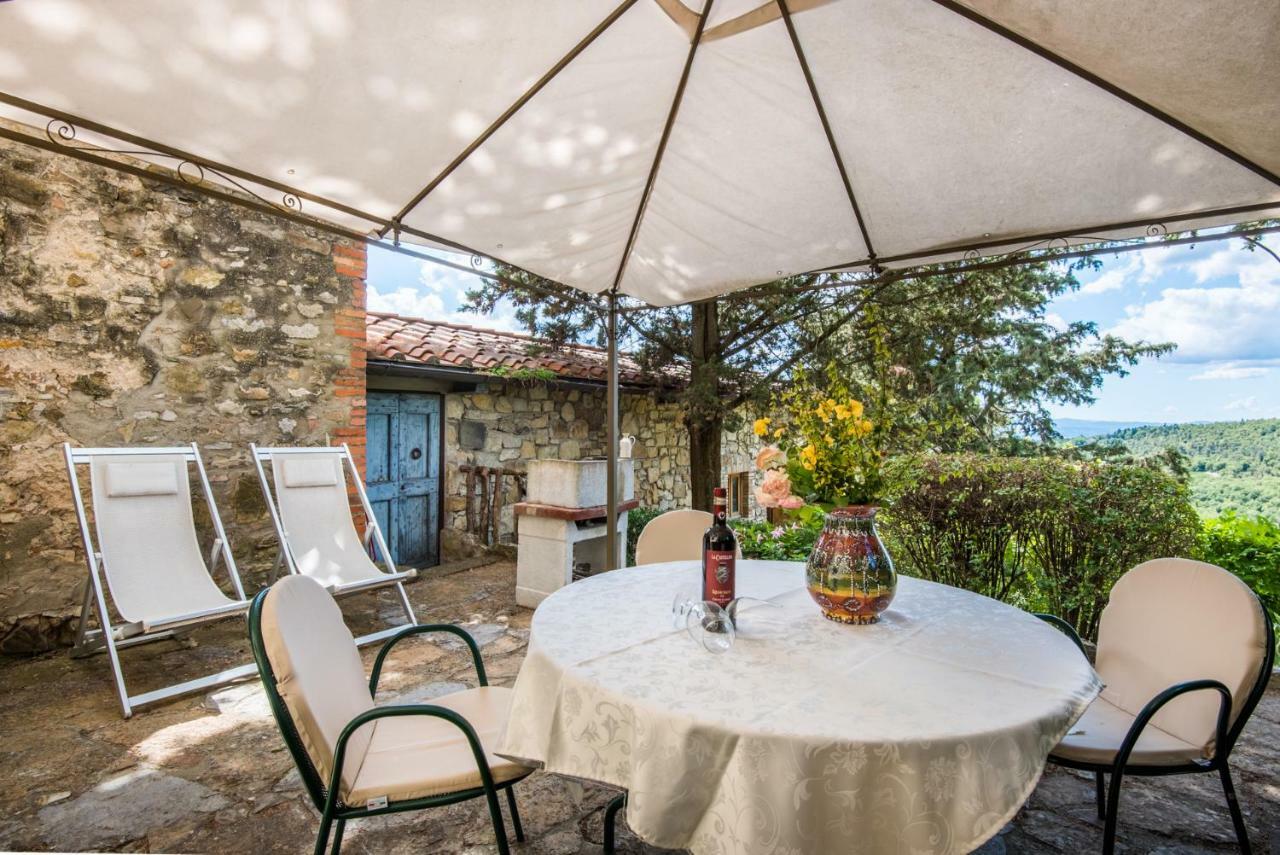 Agriturismo La Ferrozzola Castellina in Chianti Bagian luar foto
